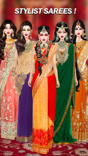 Indian Wedding Dress Up Girl Screenshot 2