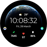 TVV Dynamic Earth Watch Face
