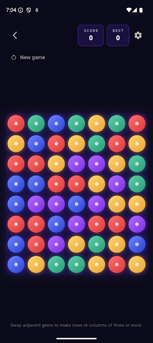 Gem Cascade Screenshot 0