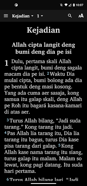 North Maluku Malay Bible App Screenshot 3