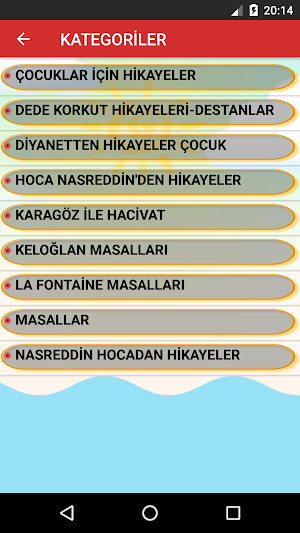 Kısa, Şirin, Eğlenceli Hikayeler Screenshot 0