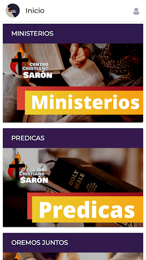 Centro Cristiano Saron Screenshot 2