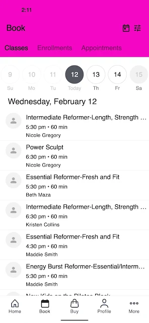 Pilates Detroit Screenshot 1