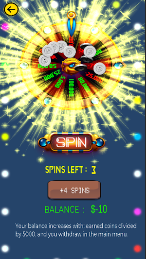 Fortune Wheel Earn Cash Reward Screenshot 1