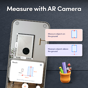Camera AR Ruler Measuring Tape Screenshot 0