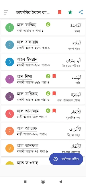 তাফসির ইবনে কাসীর অফলাইন ~ Tafsir Ibn kasir Screenshot 0