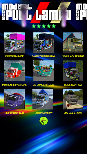 Mod Bussid Lengkap Full Lampu Screenshot 2