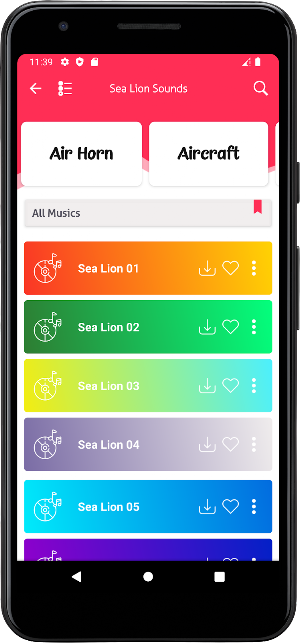 Sea lion sounds Screenshot 1