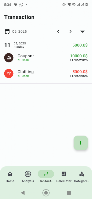 Expense Manager Budget Tracker Screenshot 3