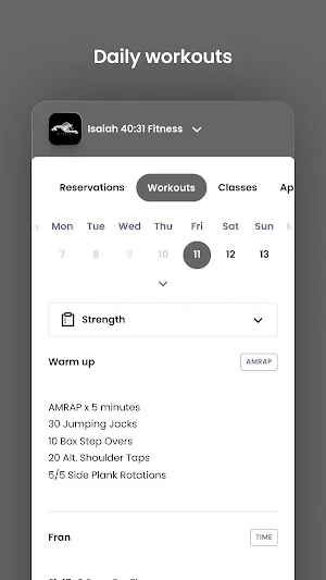 Isaiah 40:31 Fitness Screenshot 3