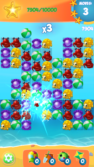 Sea Mania Island: Free Match3 Summer Vacation Game Screenshot 1