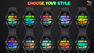 Atlas Digital Watch Face Screenshot 0