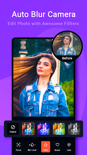 Auto blur background - Blur Photo Background Screenshot 2