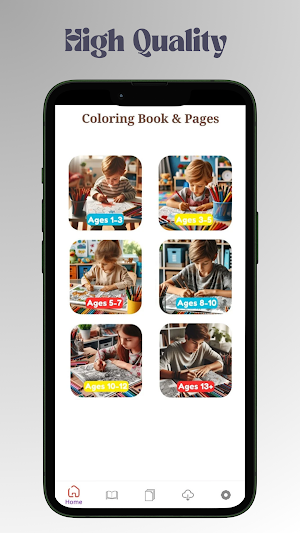 Printable Coloring Book & Page Screenshot 1