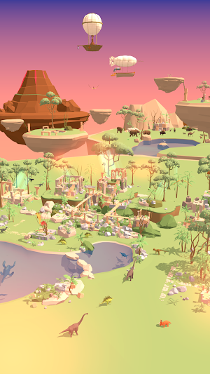 Dino Island -relaxing idle game- Screenshot 2