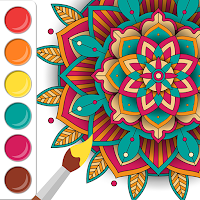 Mandala Coloring Book Game
