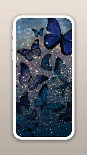 Vintage Butterfly Wallpaper Screenshot 1