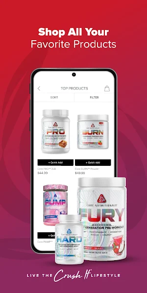 Core Nutritionals Screenshot 3