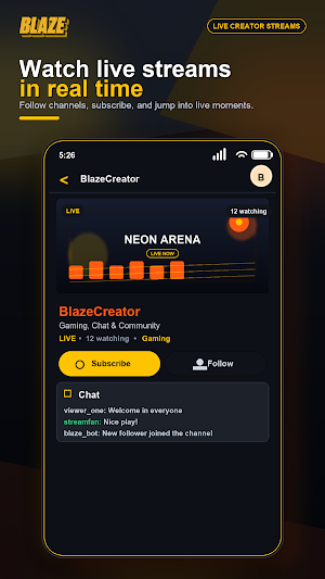 Blaze Stream Screenshot 0