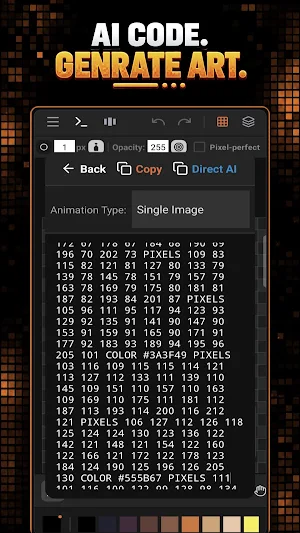 SpriteCode: Game Sprite Maker Screenshot 2