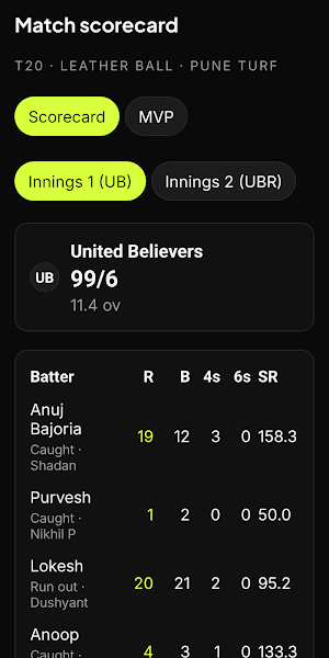 CricCrew Screenshot 3