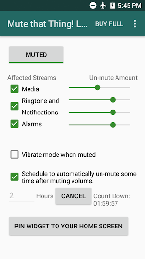 Mute that Thing! Lite Screenshot 0
