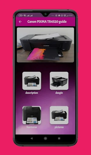 Canon PIXMA TR4520 guide Screenshot 0