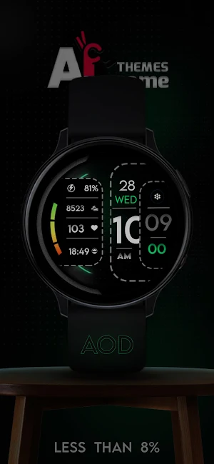 Zenith - Digital Watch Face Screenshot 1