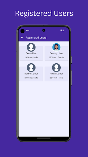 eHK Patient Screenshot 3