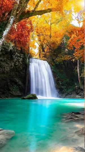 Waterfall Background HD Moving Screenshot 0