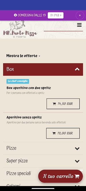 Mr.punto pizza Screenshot 0