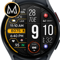 MD317 Digital Watch Face