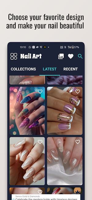 Subtle Spark Nail Art Design Screenshot 2