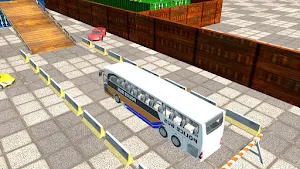 UK police bus parking 3d Screenshot 2