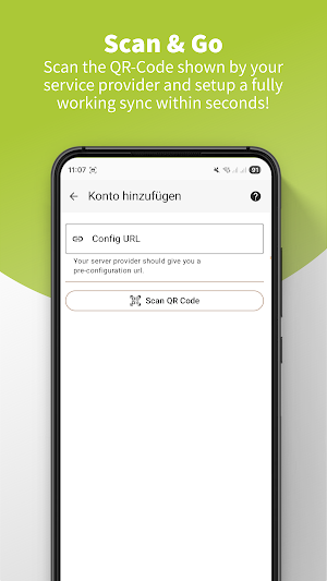 DAVx⁵ Select Screenshot 1