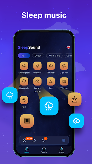 Sleep Music - Sleep Sound Screenshot 1
