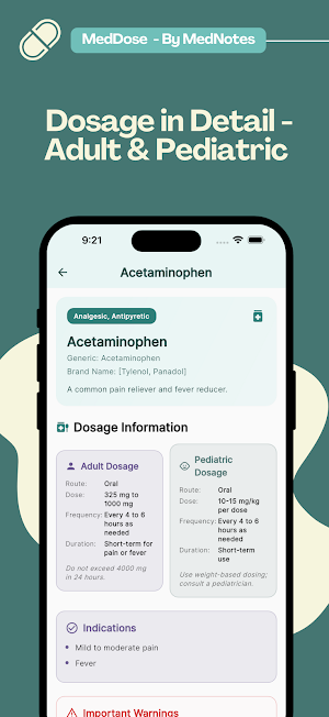 MedDose - by MedNotes Screenshot 1