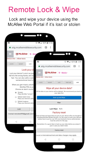 McAfee® Security for T-Mobile screenshot 5
