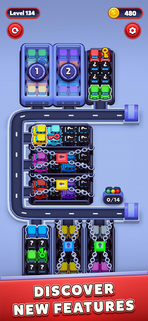 Car Sort: Color Puzzle Screenshot 1