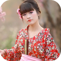 Japanese Kimono Photo Montage