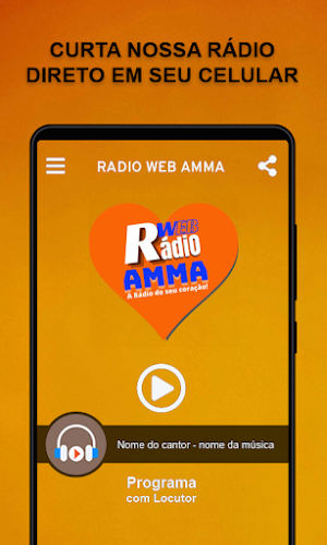 Rádio Web AMMA Screenshot 0