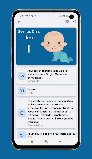 Nombres de Bebés Screenshot 3