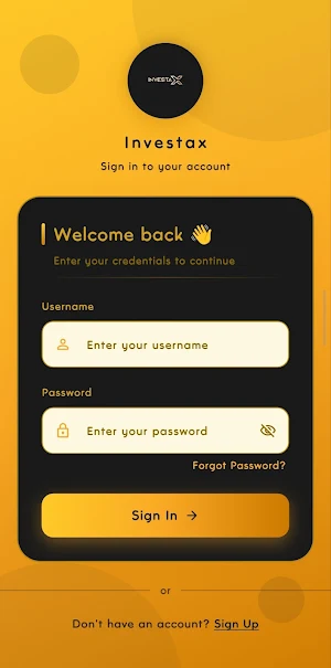 Investax Screenshot 1