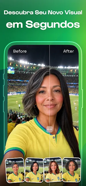 Beautix - AI Hair Changer Screenshot 0