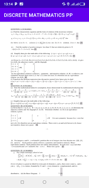 Discrete maths pp Screenshot 2