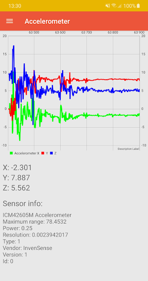 SensorsManager Screenshot 0