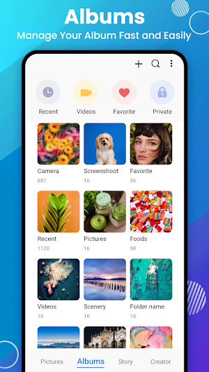 Gallery - Photo Vault, Album Screenshot 0