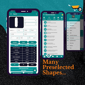 Concrete Calculator All In One Screenshot 1