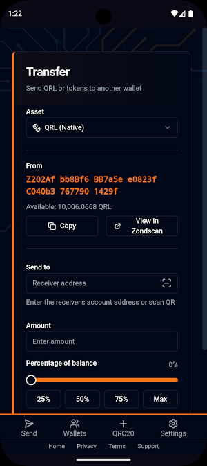 MyQRLWallet Screenshot 3