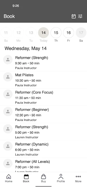 Opus Pilates & Barre Studio Screenshot 1